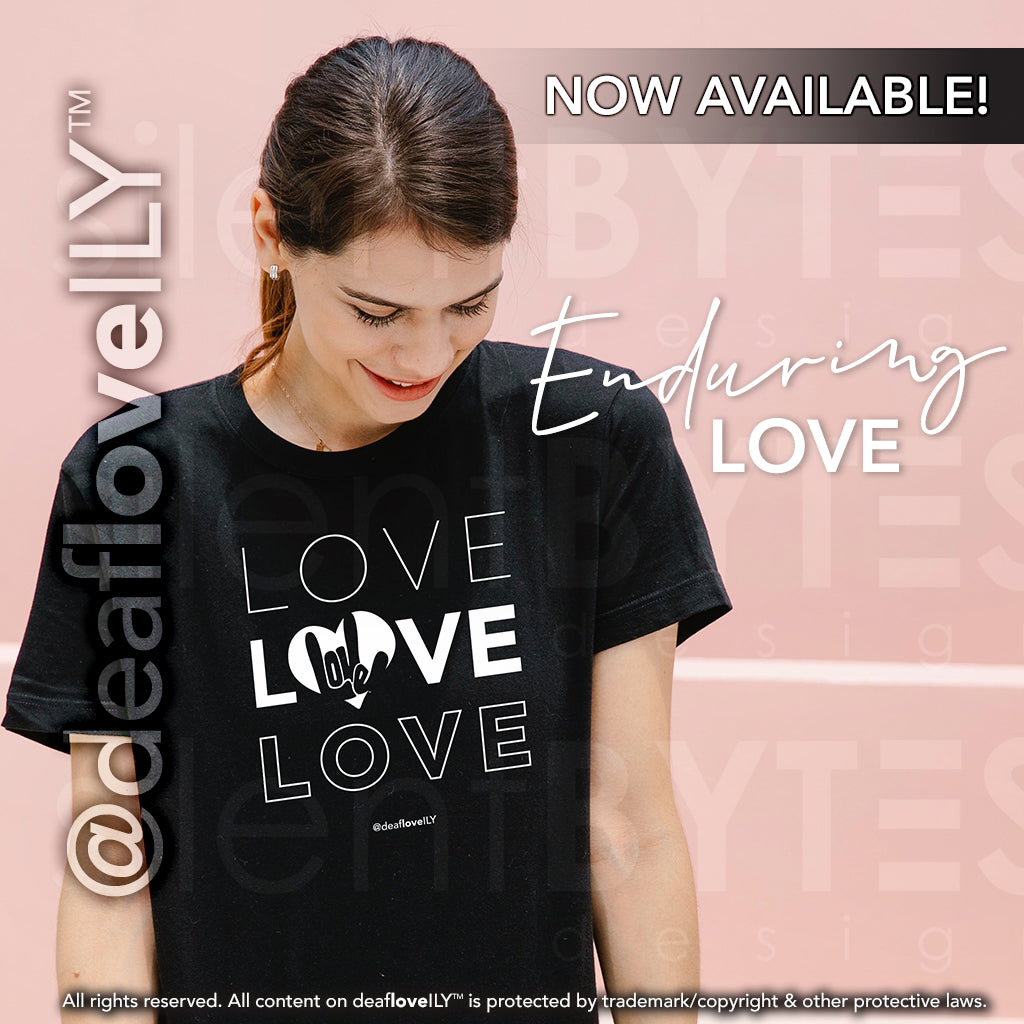 Enduring LOVE T-Shirt (Adult) :: Black/White