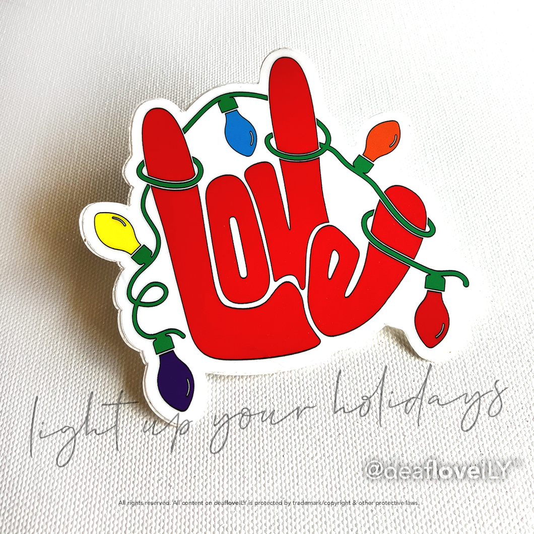 Holiday Love Sticker