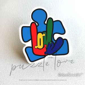 Puzzle Love Sticker
