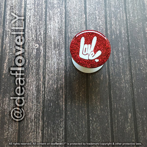 deafloveILY Handmade LOVE Grip