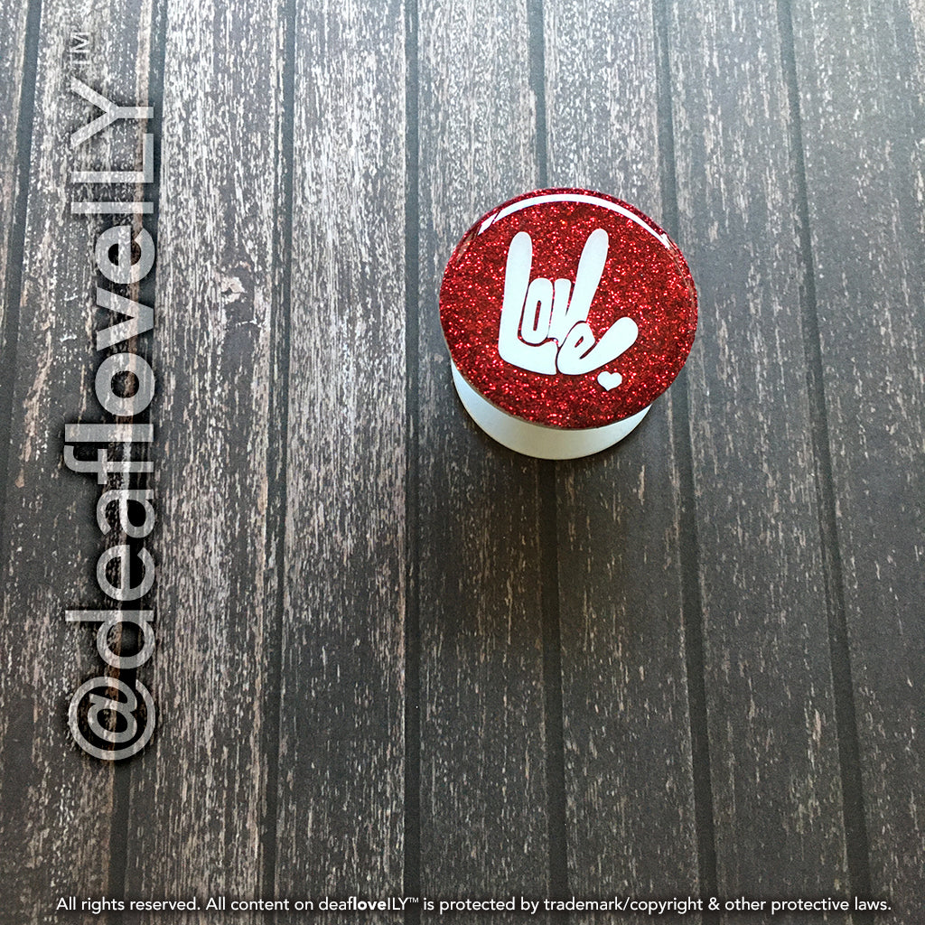 deafloveILY Handmade LOVE Grip