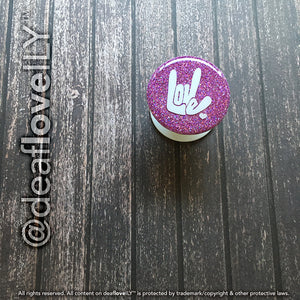 deafloveILY Handmade LOVE Grip