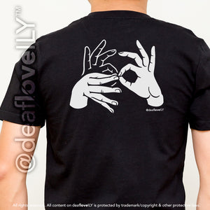 NEW DESIGN! Terp Sign T-Shirt (Adult) :: Black/White